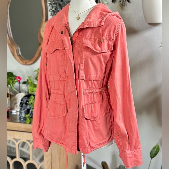 Michael Kors Pink Hooded Jacket - Picture 3 of 9